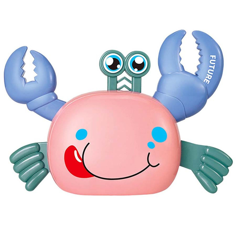 اسباب بازی مدل خرچنگ خوشحال چراغدار طرح موزیکال کد 661A