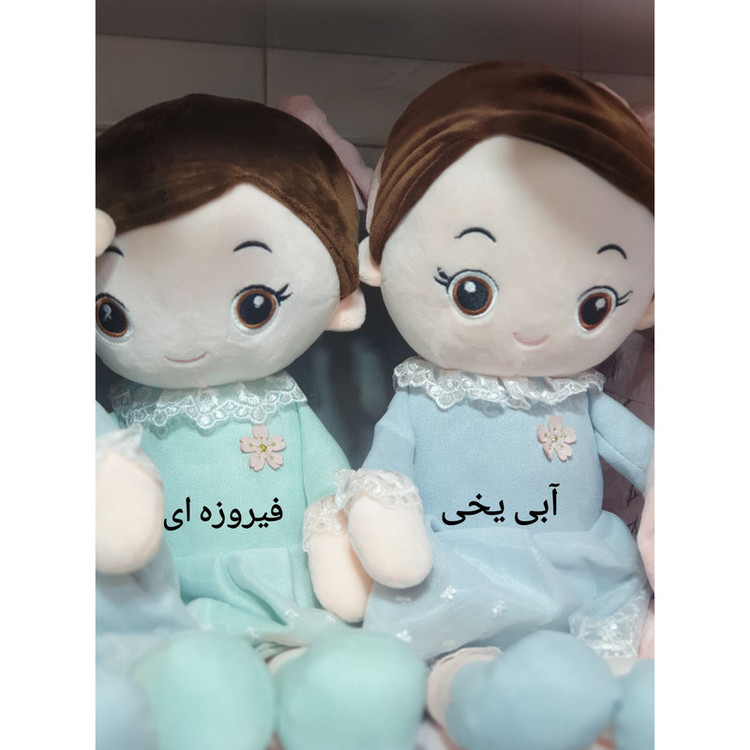 عروسک مدل دختر مو دم اسبی ارتفاع 70 سانتی متر