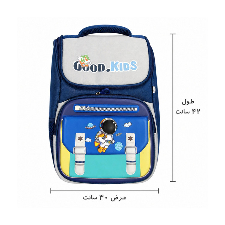 کوله پشتی مدرسه مدل فضانورد کد 12